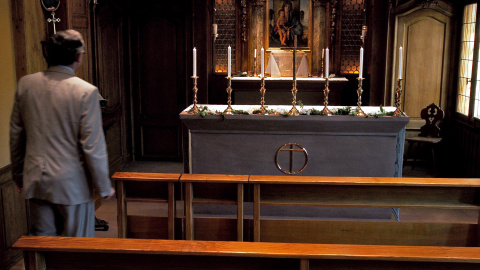 Centro del Opus Dei. Sala de oración de un centro del Opus Dei.