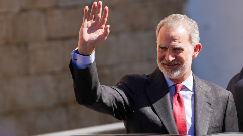 El rey de España, Felipe VI. El rey de España, Felipe VI.
