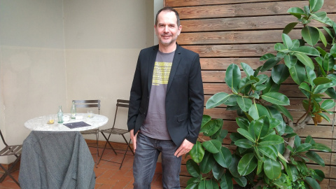 L'historiador Jordi Martí-Rueda, retratat per 'Públic'.