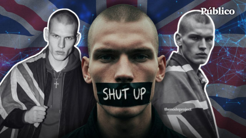 Imagen del rapero ultra generado con IA como instrumento de The Node Project