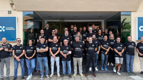 Protesta laboral en el miércoles negro de RTVC Protesta laboral en el miércoles negro de RTVC