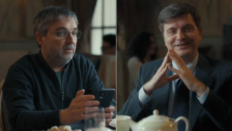 Jordi Évole y Marc Giró.