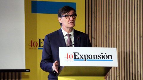 El president de la Generalitat, Salvador Illa, en un acte aquest dilluns organitzat pel diari 'Expansión'. 23/03/2026 El president de la Generalitat, Salvador Illa, en un acte aquest dilluns organitzat pel diari 'Expansión'