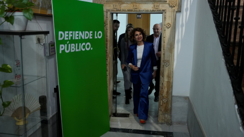María Jesús Montero, este martes. María Jesús Montero, este martes.