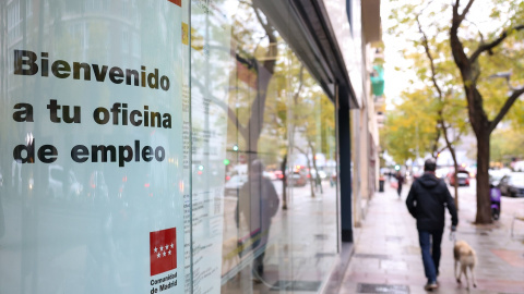 ofiempleo Fachada de una oficina del SEPE, en una imagen del pasado mes de diciembre de 2025.