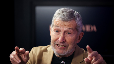 RE296229 Julio Rodríguez, durante la entrevista a 'Público'.