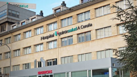 Uno de los hospitales de Quirón en A Coruña.