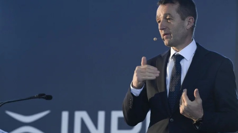 El presidente ejecutivo de Indra Group, Ángel Escribano Ruiz. El presidente ejecutivo de Indra Group, Ángel Escribano Ruiz.