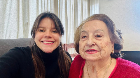 Eliana y María del Carmen, integrantes del programa de convivencia de la US.