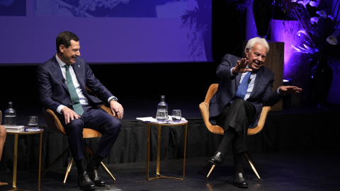 Moreno y González, este jueves. Moreno y González, este jueves.