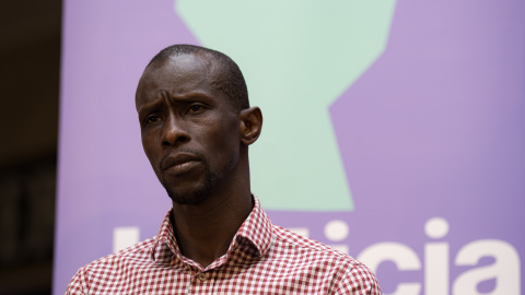 Imagen de archivo del exdiputado autonómico de Podemos Serigne Mbaye.
