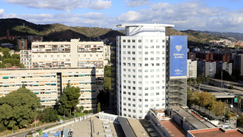 L'hospital de la Vall d'Hebron, en una imatge d'arxiu. 18/11/2022 L'hospital de la Vall d'Hebron, en una imatge d'arxiu.