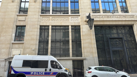 Fachada de Bank of America en París, objetivo del intento de ataque terrorista.