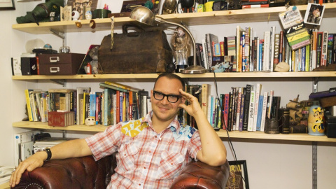 Foto de archivo de Cory Doctorow Foto de archivo de Cory Doctorow