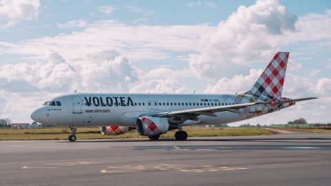 Un avión de Volotea en una imagen de archivo.