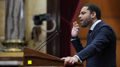 Ignacio Garriga en una imagen de archivo en el Parlament de Catalunya.