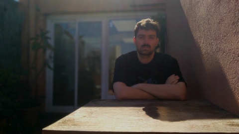 Retrat del filòsof Eudald Espluga, que publica 'Imaginar la fi'.