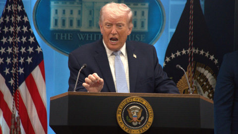 Donald Trump, el 6 de abril.07/4/2026 ONLY FOR USE IN SPAIN