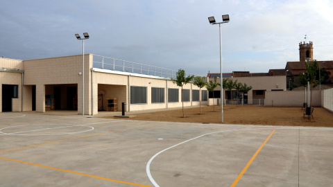 La nova escola El Roser, ubicada al municipi del Poal (Pla d'Urgell).