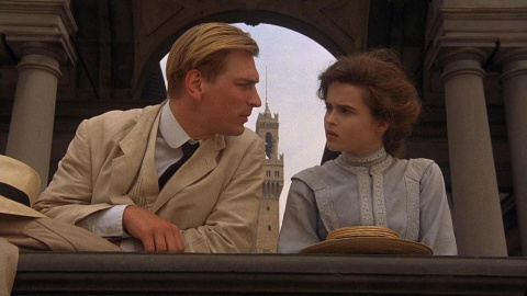 Fotograma de 'Una habitación con vistas'.