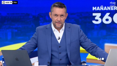 El periodista Javier Ruiz en 'Mañaneros 360'