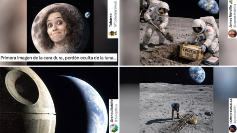 Memes sobre la misión Artemis II.