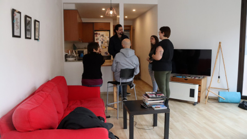 Un dels pisos del bloc de Cal Bloke a Manresa