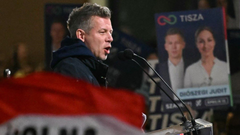 El eurodiputado conservador disidente del Fidesz Péter Magyar.