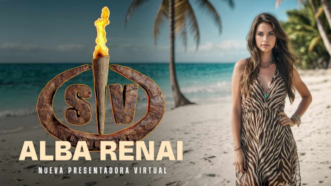 Alba Renai, influencer virtual entrenada por IA, se pondrá al frente de un espacio sobre 'Supervivientes' en Mitele