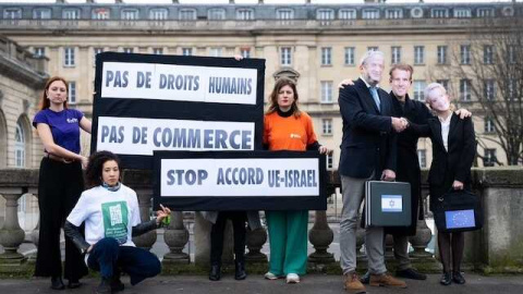 A menos de 50.000 firmas de obligar a Bruselas a pronunciarse sobre la posible "suspensión del Acuerdo de Asociación UE-Israel"