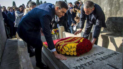 Manuel Azaña y Pedro Sánchez para las derechas no son españoles