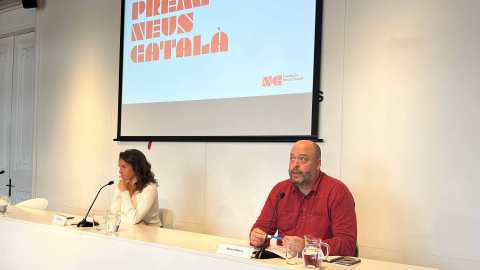 Un moment de la presentació del Premi Neus Català