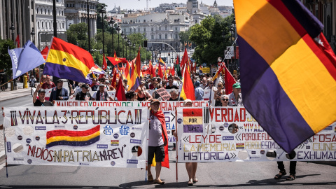 II Marcha Republicana Manifestación por la II Marcha Republicana en Madrid.