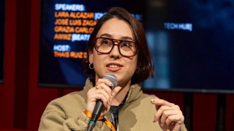 Lara Alcázar, vocal de la asociación Mujeres en la Industria de la Música.