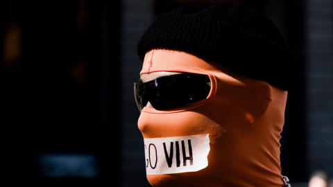 Cuarta Marcha Positiva organizada por Pride Positivo en 2025.