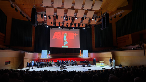 Acte d'homenatge del 50è aniversari del diari 'Avui'. Acte d'homenatge del 50è aniversari del diari 'Avui'.