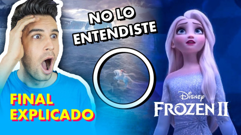 Portada del vídeo sobre el final de 'Frozen 2' del youtuber Sowick, el cual acumula más de 10 millones de visualizaciones.