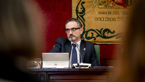 Fotografía del alcalde de Móstoles, Manuel Bautista