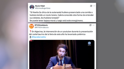 Críticas al discurso de un youtuber ultra sobre la eutanasia de Noelia Castillo.