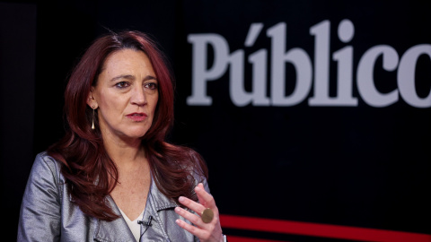 Cristina Monge ha visitado las instalaciones de 'Público' para la entrevista.