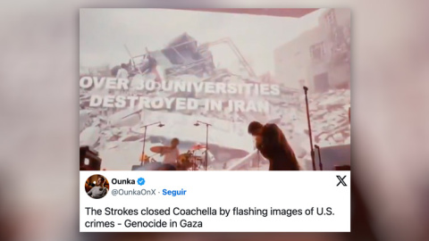 The Strokes en Coachella.