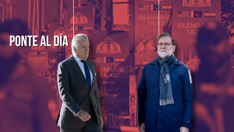 Fotomontaje con las imágenes de Luis Bárcenas y Mariano Rajoy.