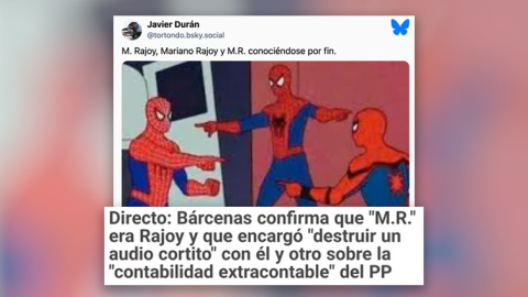 Memes sobre la declaración de Bárcenas.