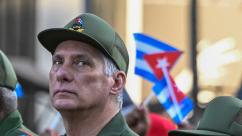 El presidente cubano, Miguel Díaz-Canel, el pasado 16 de abril en La Habana.