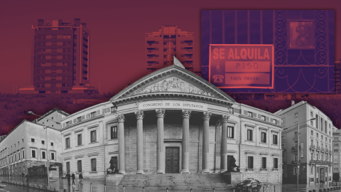 Más de un 85% de los diputados del Congreso son propietarios de, al menos, una vivienda.