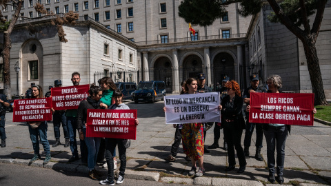 Manifestación de Rebelión y Extinción frente al Ministerio de Transición Ecológica Manifestación de Rebelión y Extinción frente al Ministerio de Transición Ecológica
