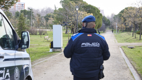 Foto de archivo de un agente de la Policía Municipal de Madrid.