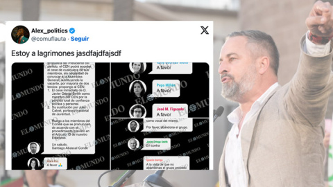 Abascal, el pasado día 25 en un acto en Almería.