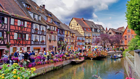 Colmar es uno de los pueblos más bonitos de Alsacia.