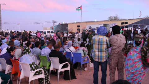 Inicio del XIX Festival de Cine del Sáhara.